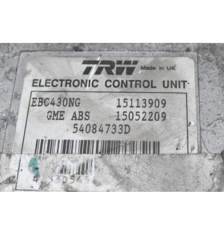 Μονάδα ABS Opel Vectra C 2002-2008 12773671 15052209 15113909 15052209 54084733D