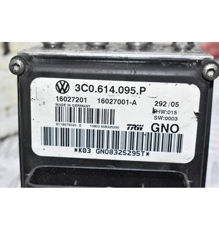 Μονάδα ABS Volkswagen Passat / Eos 2005-2015 3C0614095P 16027201 16027001-A (Audi / Seat / Skoda)