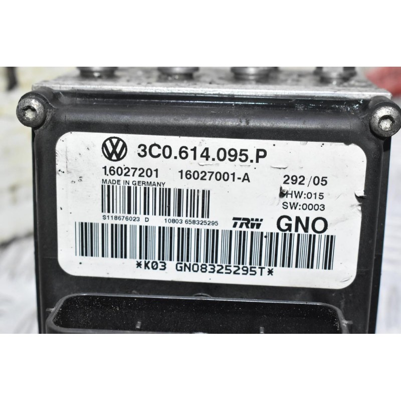 Μονάδα ABS Volkswagen Passat / Eos 2005-2015 3C0614095P 16027201 16027001-A (Audi / Seat / Skoda)