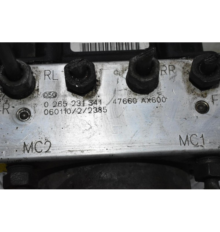 Μονάδα ABS Nissan Micra K12 2003-2010 47660AX600 0265231341 0265800319
