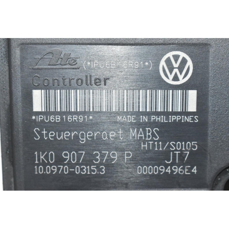 Μονάδα ABS Volkswagen Golf - Jetta - Caddy 2003-2010 1K0907379P 1K0614117H (Seat Toledo - Leon - Altea / Skoda Octavia)