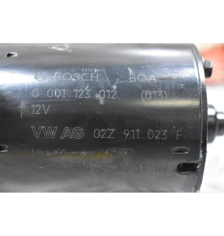 Μίζα Volkswagen Transporter 1.9 TDI AXC 2002-2010 0001123012 02Z911023F (Seat Ibiza / Cordoba - Skoda Octavia - Audi A3) (Golf Touran Jetta Caddy Passat)