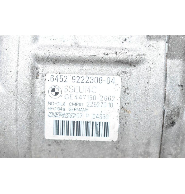 Κομπρεσέρ Aircondition - A/C Bmw 316 318 - 118 116 N13B16A 2012-2018 DENSO 9222308-04 GE447150-2662