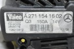 Δυναμό Mercedes-Benz C Class W204 271950 14V 150A 2004-2012 VALEO A2711541502 (Sprinter 271951)