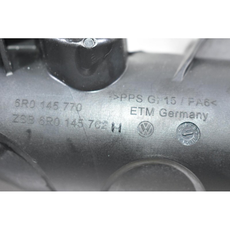 Κολάρο - Σωλήνας Intercooler Volkswagen Polo 1.2 Tdi CFW (MZK) 2010-2015 6R0145770 6R0145762H (Γνήσιο) (Seat Iibiza - Skoda - Audi)