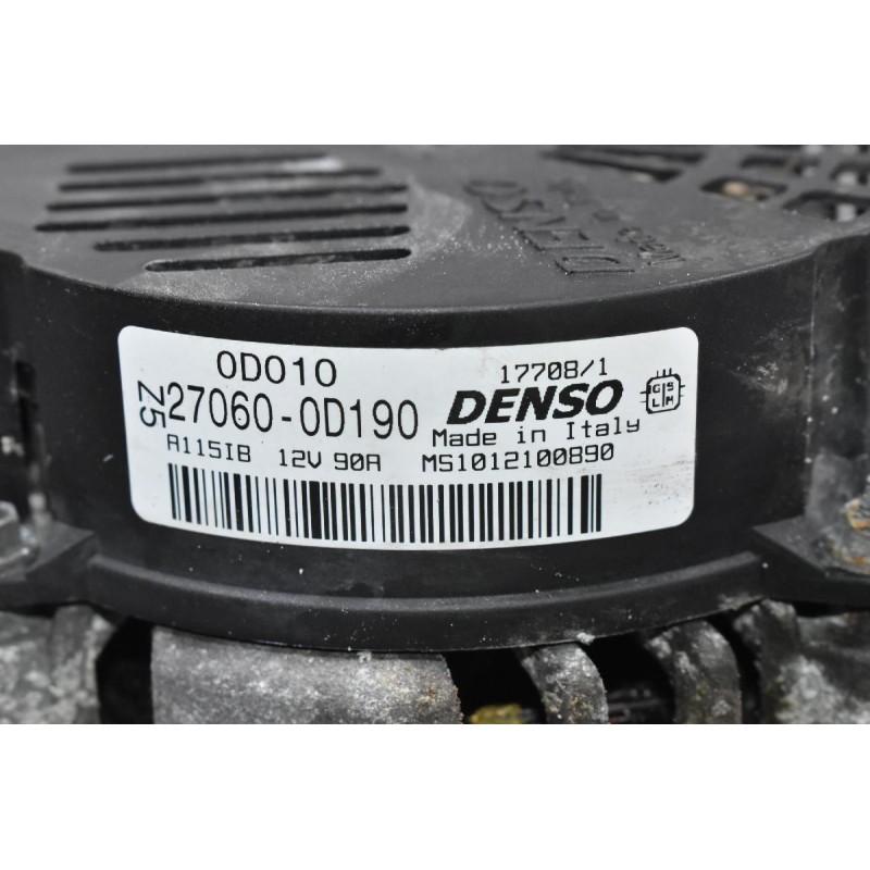 Δυναμό Toyota Avensis / Corolla 1.6 1.4 4ZZ 3ZZ 2001-2007 27060-0D190 MS1012100890 12V 90A