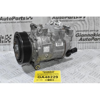 Κομπρεσέρ Aircondition A/C Volkswagen Golf - Tiguan - Passat - Caddy 2.0 TDI CFF 2008-2020 5Q0820803F 447150-3373 (Seat Leon - Skoda - Audi) (Γνήσιο)
