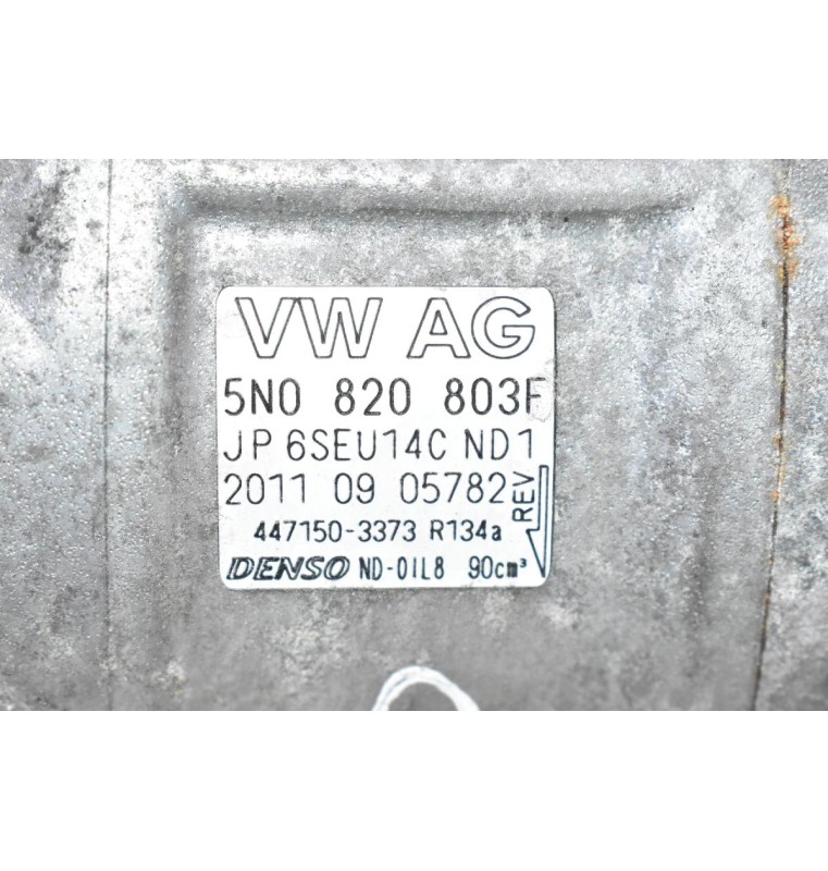 Κομπρεσέρ Aircondition A/C Volkswagen Golf - Tiguan - Passat - Caddy 2.0 TDI CFF 2008-2020 5Q0820803F 447150-3373 (Seat Leon - Skoda - Audi) (Γνήσιο)