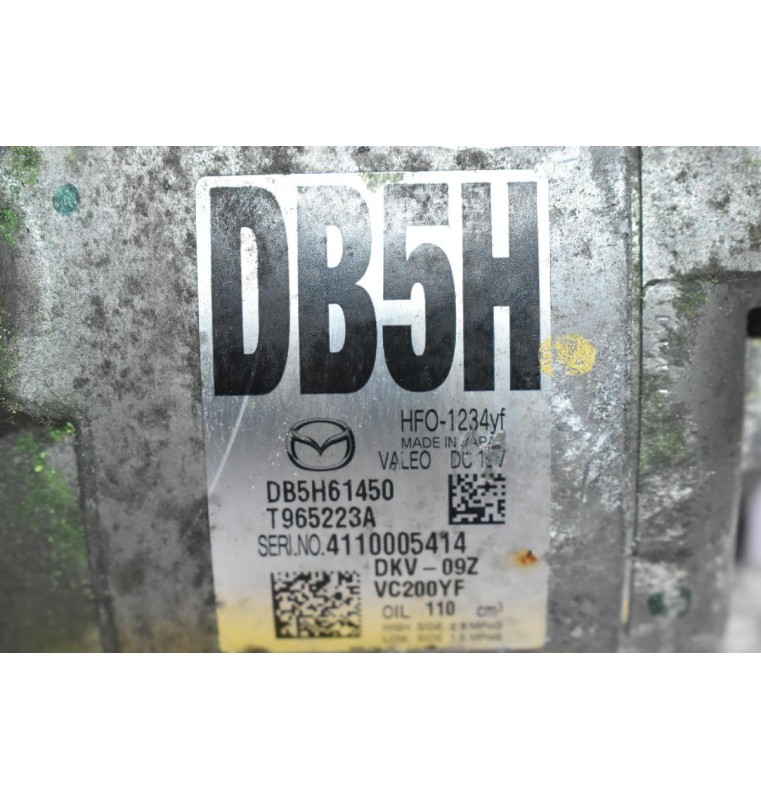 Κομπρεσέρ Aircondition A/C Mazda 2 1.5 P5Z9 Skyactiv 2010-2021 DB5H61450 T965223A