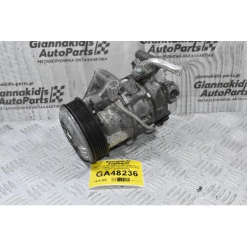 Κομπρεσέρ Aircondition - A/C Toyota Auris - Yaris - Corolla 1ND 1.4D Euro 5 2012-2018 DENSO GE447280-6590