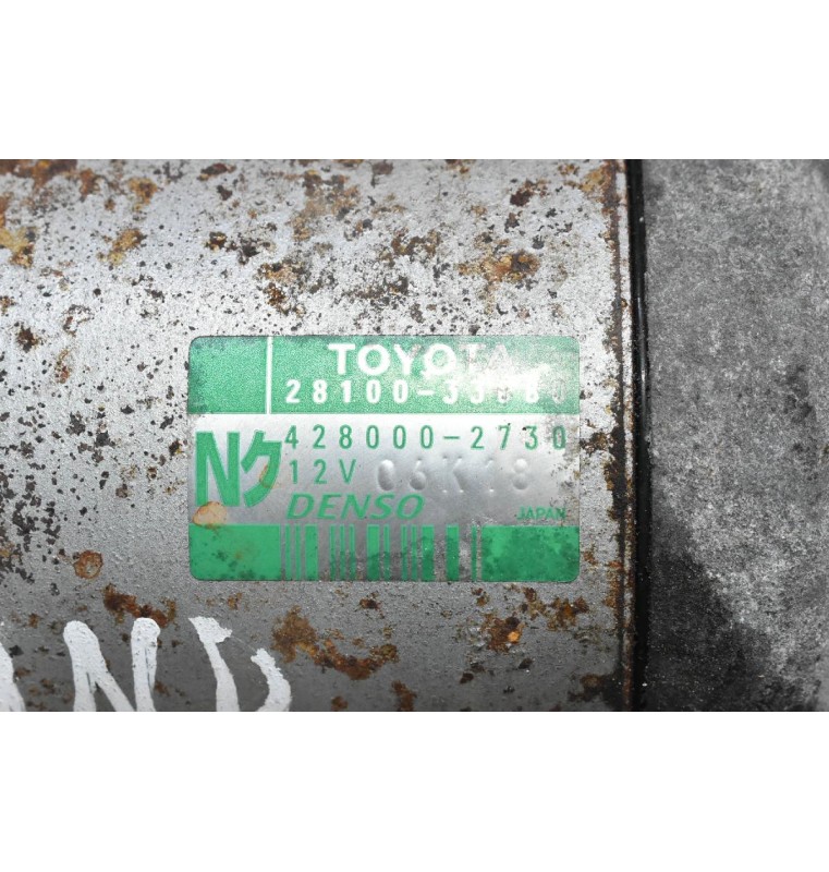 Μίζα Toyota Yaris / Corolla / Auris 1.4 D4D 1ND 2005-2012 28100-33080 428000-2730