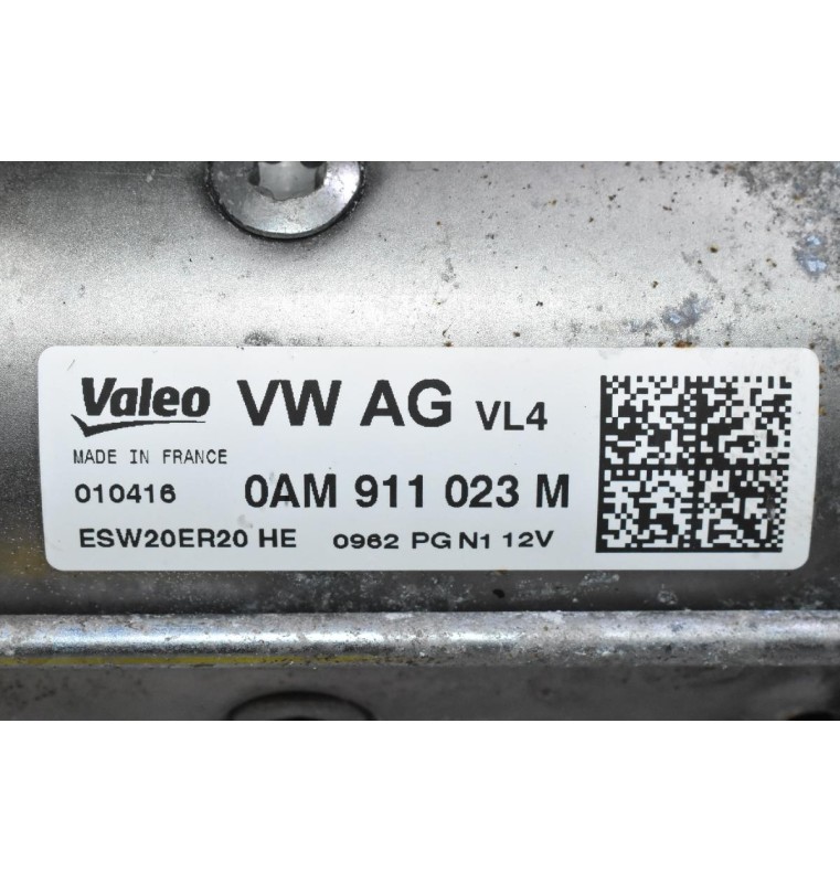 Μίζα Volkswagen Golf - Polo - Caddy 1.6 TDI CXX 2008-2020 0AM911023M (Jetta Beetle Touran Passat) (Seat Leon Ibiza - Skoda Octavia Rapid Yeti SuperB Fabia - Audi A3 A1 Q2) (Γνήσιο)