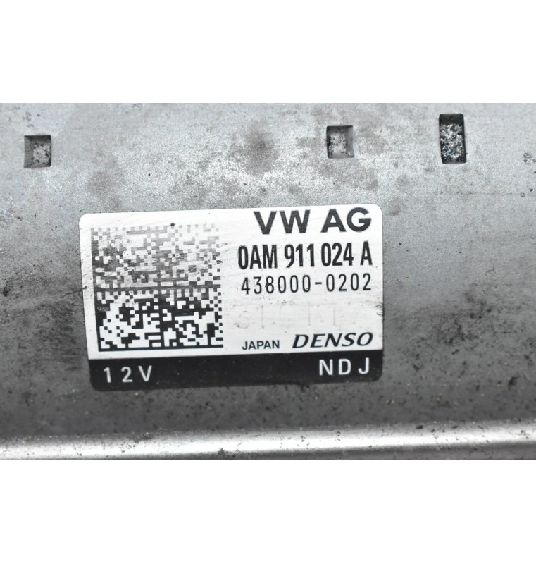 Μίζα Volkswagen Golf / Polo 1.4 TSI CZD 2008-2015 12V DENSO 0AM911024A 438000-0202 (Seat Leon Ibiza - Skoda Octavia - Audi A3)
