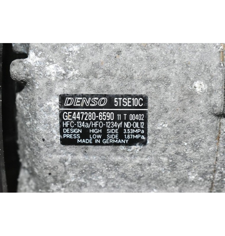 Κομπρεσέρ Aircondition - A/C Toyota Auris - Yaris - Corolla 1ND 1.4D 2012-2018 DENSO GE447280-6590