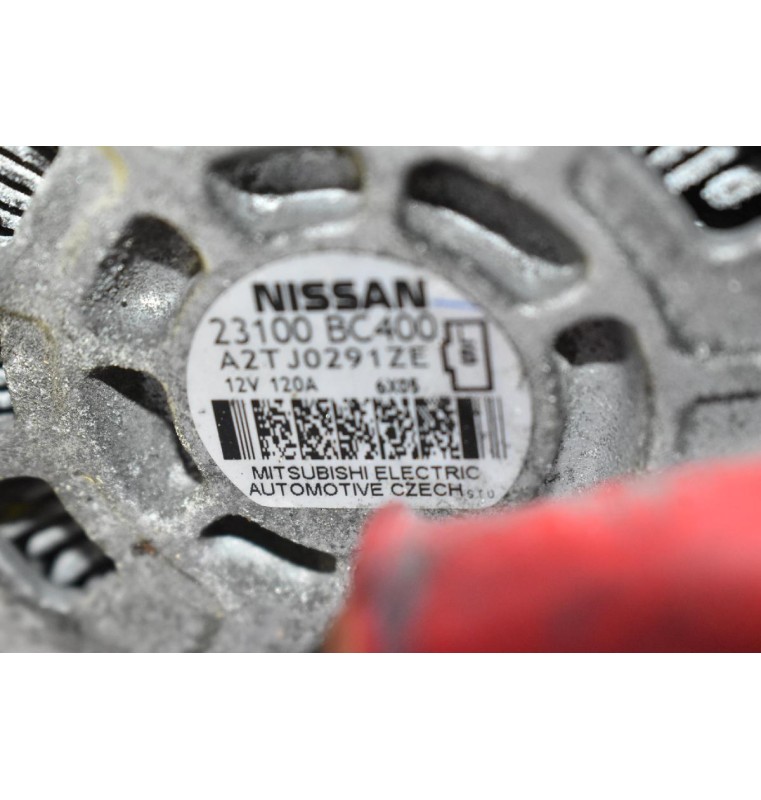 Δυναμός Nissan Qashqai 1.6 HR16 2006-2015 23100BC400 A2TJ0291ZE (Note)