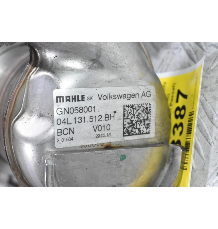 Ψυγείο EGR Volkswagen Golf - Polo - Caddy 1.6 / 2.0 TDI CXX 2008-2020 (Γνήσιο) 04L131512BH (Jetta Beetle Touran Passat) (Seat Leon Ibiza - Skoda Octavia Rapid Yeti SuperB Fabia - Audi A3 A1 Q2)