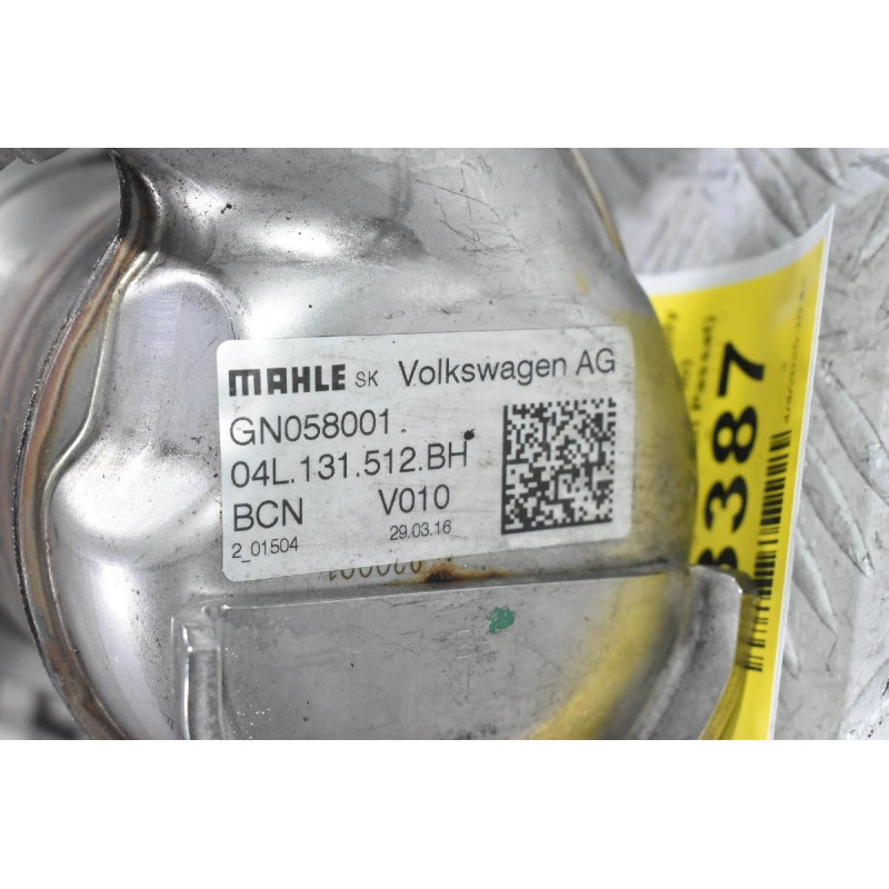 Ψυγείο EGR Volkswagen Golf - Polo - Caddy 1.6 / 2.0 TDI CXX 2008-2020 (Γνήσιο) 04L131512BH (Jetta Beetle Touran Passat) (Seat Leon Ibiza - Skoda Octavia Rapid Yeti SuperB Fabia - Audi A3 A1 Q2)