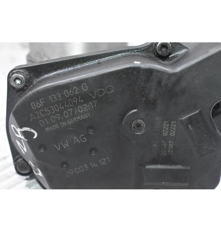 Πεταλούδα Γκαζιού Volkswagen Passat 1.8 TSI BZB 2006-2014 06F133062G A2C53044094 (Γνήσια) (Audi A3 / Seat Leon / Skoda Octavia)