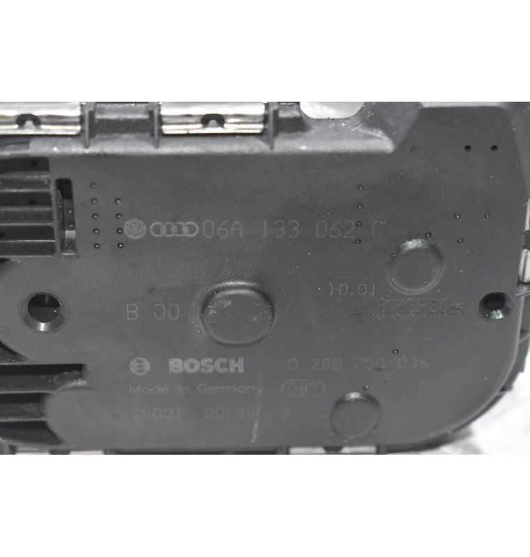 Πεταλούδα Γκαζιού Audi A3 TT 1.8T 20VT 2000-2005 (Γνήσια) 06A133062C 0280750036 (Seat Ibiza Leon Toledo / Skoda Octavia / Volkswagen Golf Bora Beetle)