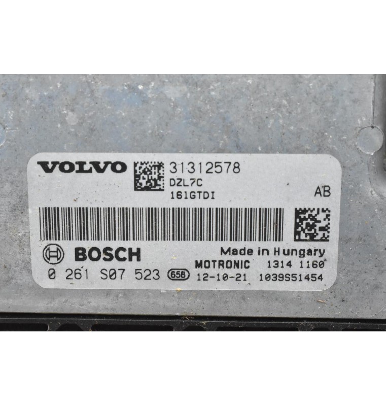 Εγκέφαλος Volvo V40 V60 S60 V70 B4164T / D4164T 2012-2019 BOSCH 31312578 0261S07523