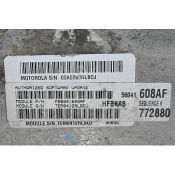 Εγκέφαλος Κινητήρα Jeep Grand Cherokee 3.7 2000-2008 BOSCH P56041608AF (Chrysler - Dodge)