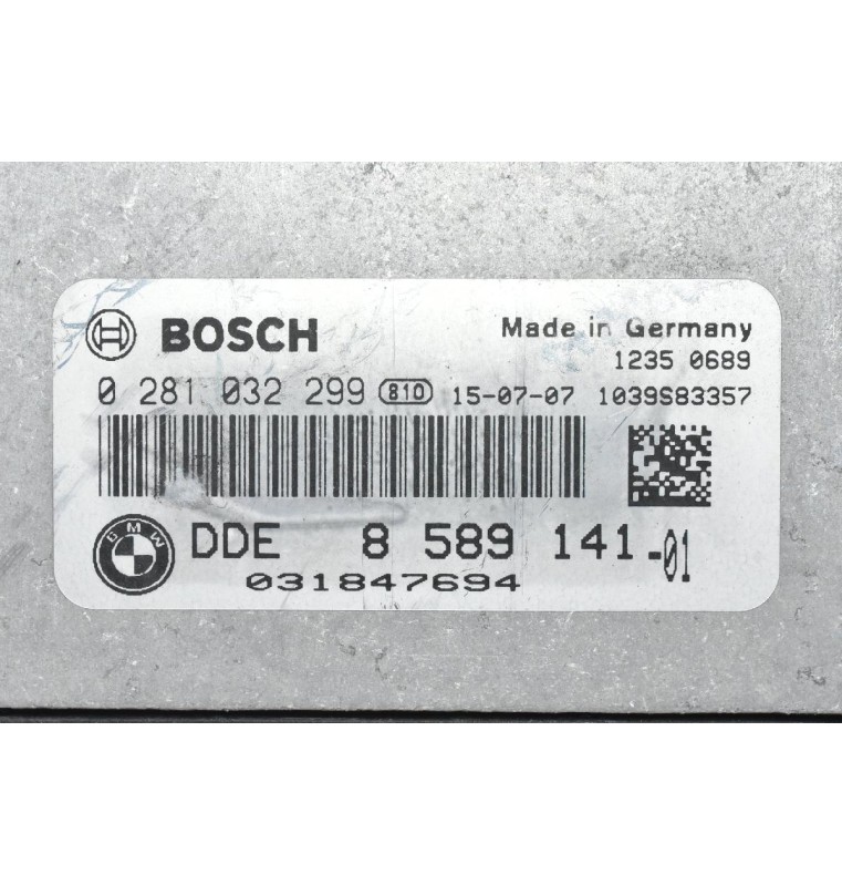 Εγκεφάλος Bmw F20 / F30 1.5 - 2.0 2010-2020 0281032299 8589141-01 (Γνήσιος)