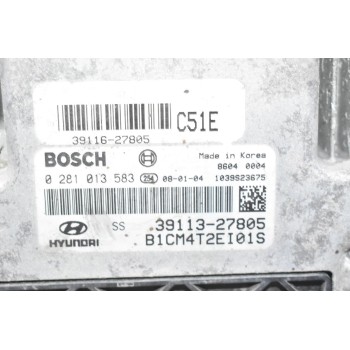 Εγκέφαλος Hyundai Santa Fe 2.2 4X4 2006-2011 0281013583  39113-27805