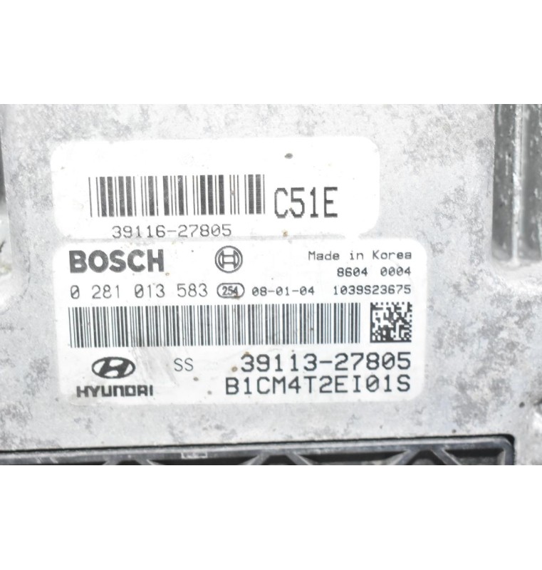 Εγκέφαλος Hyundai Santa Fe 2.2 4X4 2006-2011 0281013583  39113-27805