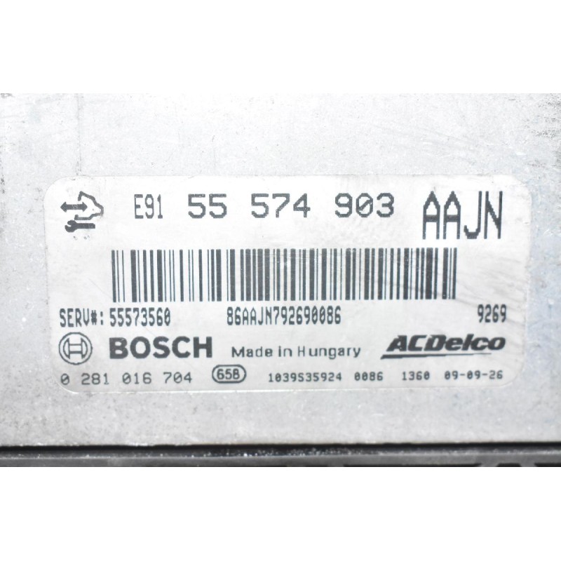 Εγκέφαλος Opel Insignia 2.0 CDTI 2008-2016 55574903 1039S35924 0281016704 55573560