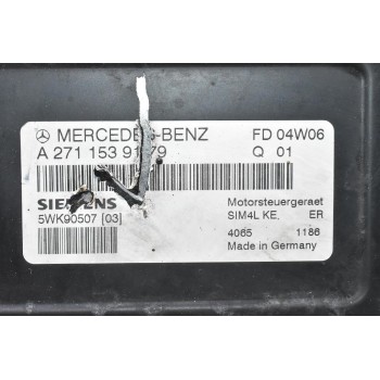 Εγκέφαλος Mercedes-Benz SLK 200 W170 R170 W203 W209 1998-2008 A2711539179 5WK90507