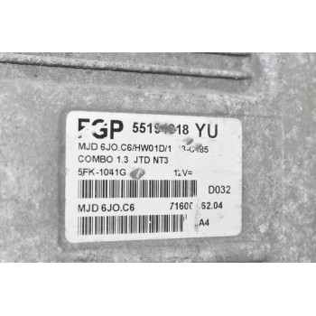 Εγκέφαλος Opel Combo 1.3 JTD 2004-2010 55194018 5FK-1041G (Corsa)