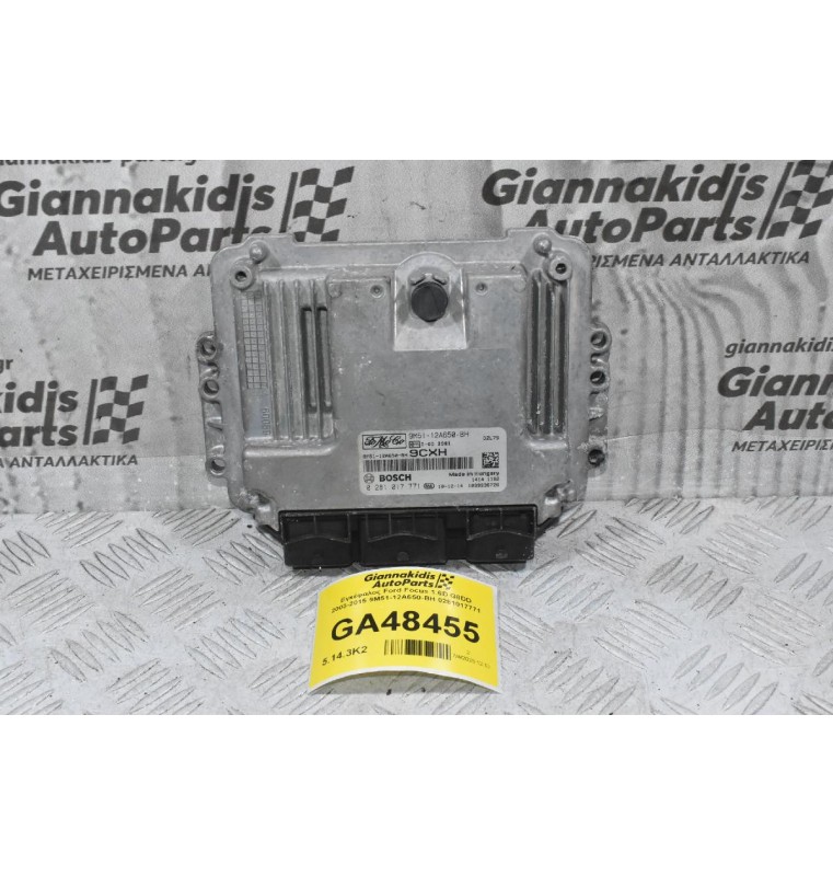 Εγκέφαλος Ford Focus 1.6D G8DD 2003-2015 9M51-12A650-BH 0281017771
