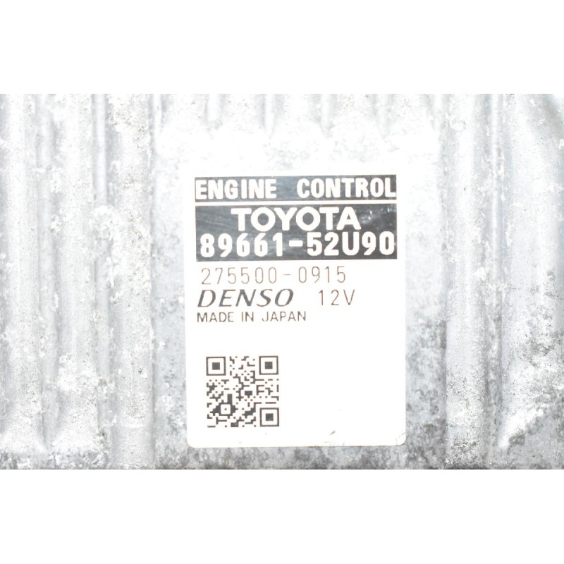 Εγκέφαλος Toyota Prius 2008-2016 89661-52U90 275500-0915