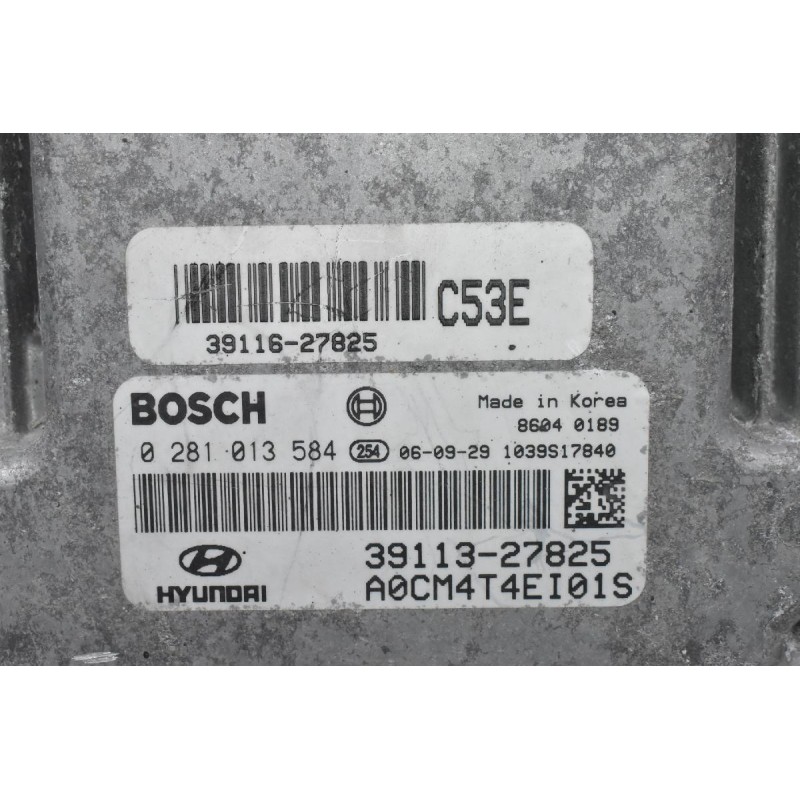 Εγκέφαλος Hyundai Santa FE 2.2 CRDI BOSCH 0281013584 D4EB 39113-27825 0281013584 1039S17840