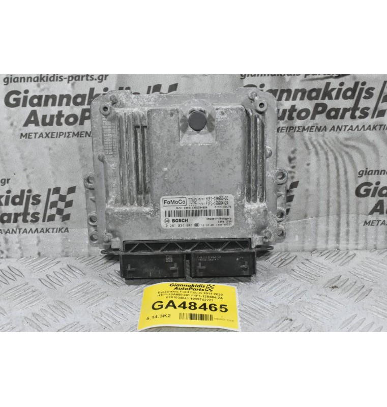 Εγκέφαλος Ford Focus 1.5 TDCI 2011-2020 H1F1-12A650-DC F1F1-12B684-ZA 0281034041 1039T02223
