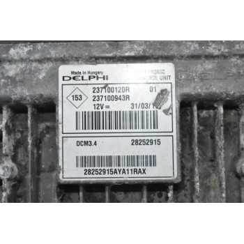 Εγκέφαλος Renault Megane / Fluence 2008-2016 237100120R 237100943R 28252915