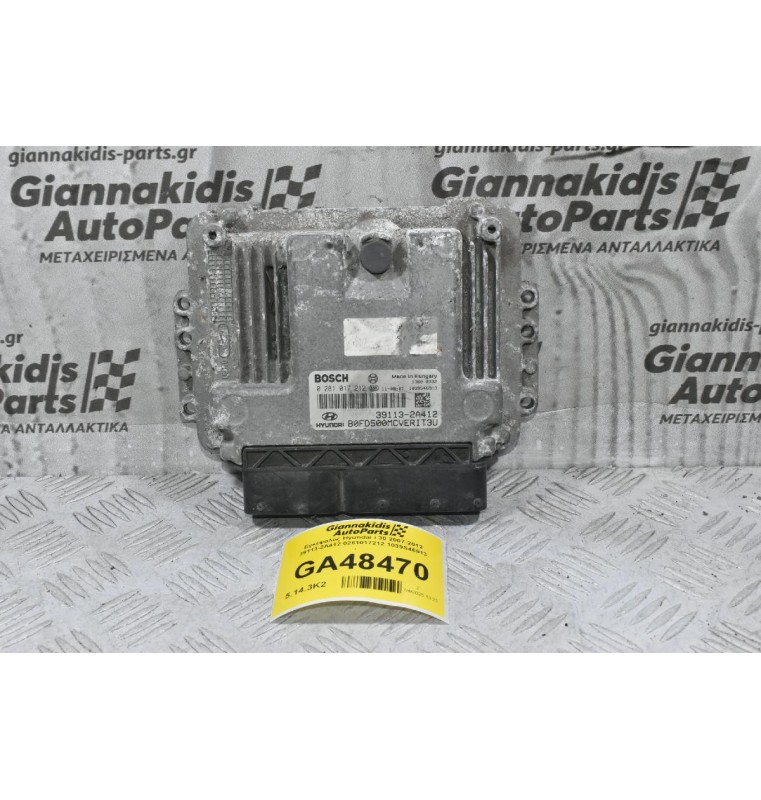 Εγκέφαλος Hyundai i 30 2007-2012 39113-2A412 0281017212 1039S46913
