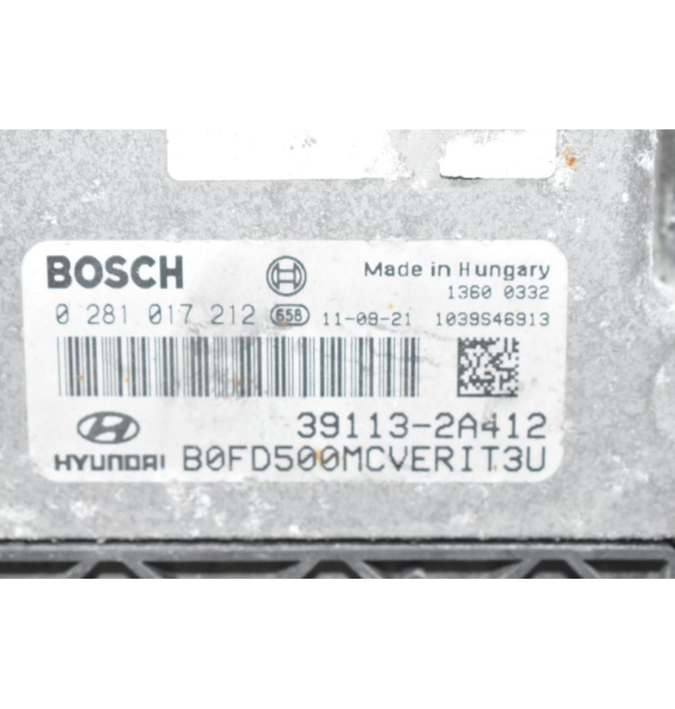 Εγκέφαλος Hyundai i 30 2007-2012 39113-2A412 0281017212 1039S46913