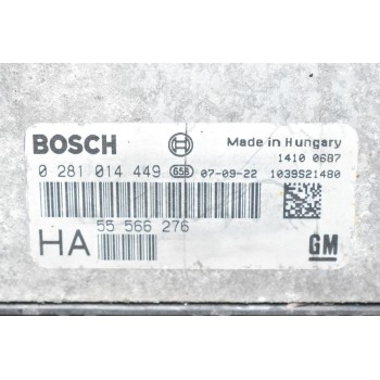 Εγκέφαλος Opel Vectra 1.9 2002-2008 55566276 0281014449 1039S21480