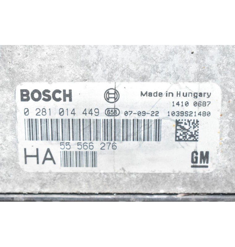 Εγκέφαλος Opel Vectra 1.9 2002-2008 55566276 0281014449 1039S21480