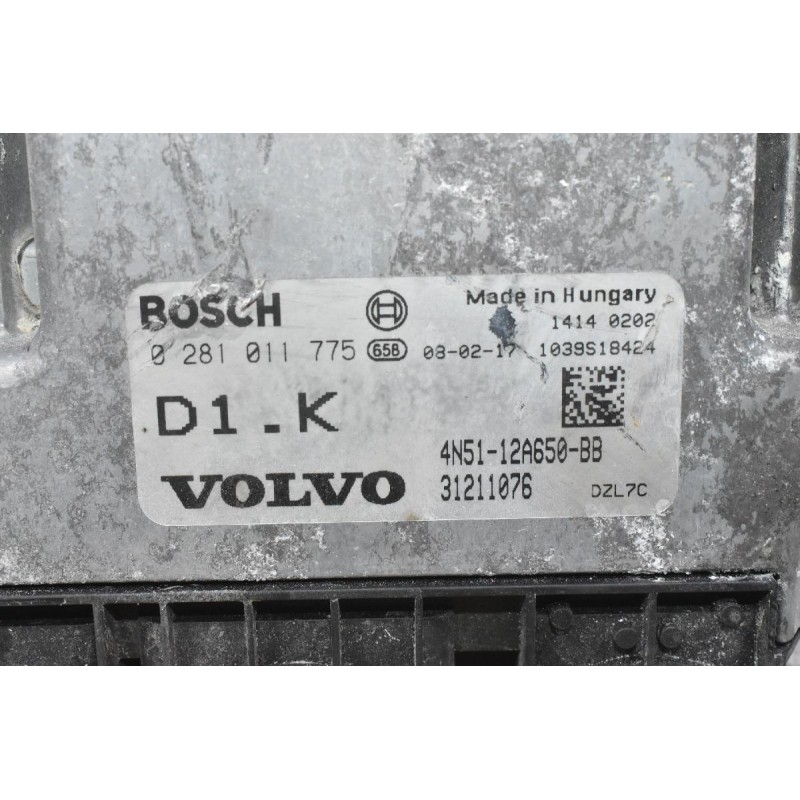 Εγκέφαλος Volvo S40 V50 C30 1.6 D 2005-2015 4N51-12A650-BB 31211074 0281011775