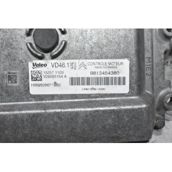 Εγκέφαλος Peugeot 208 10XV10HN01 2012-2016 VALEO V29065154A 9813454380 VD46.1