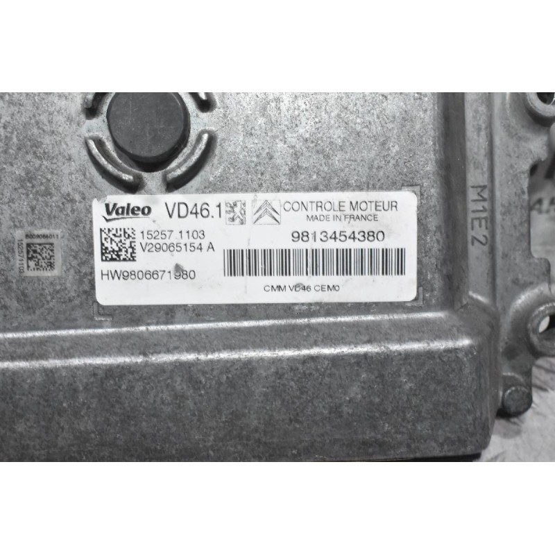 Εγκέφαλος Peugeot 208 10XV10HN01 2012-2016 VALEO V29065154A 9813454380 VD46.1