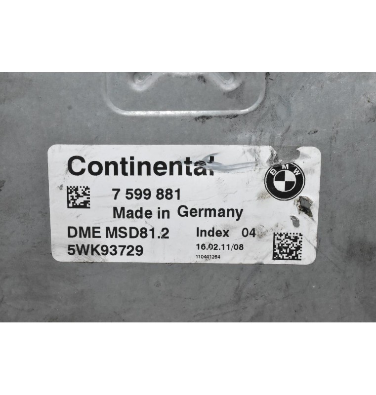 Εγκέφαλος Bmw E87 - E81 - E90 - E92 Ν43Β16 / N43B20 2007-2011 7599881 5WK93729 (116 - 120 / 316 - 320)