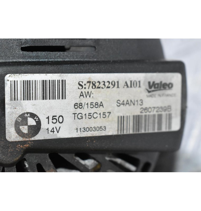 Δυναμό Mini - BMW 1.6 - 2.0D N47C20A - N47C16A 14V 150A 2010-2016 VALEO 7823291 A101 (Γνήσιο)