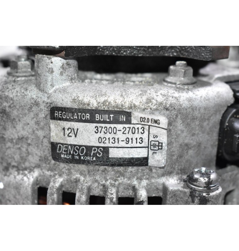 Δυναμό Hyundai Santa Fe 2.2 CRDi D4EA 2005-2012 37300-27013 02131-9113 (Εξόστερ Πίσω)