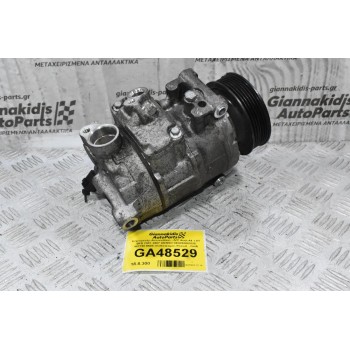 Κομπρεσέρ Aircondition - A/C Audi A4 1.8T BFB 2001-2007 DENSO 8E0260805CB 447190-6685 (Volkswagen Passat - Golf) (Μικρο Σπάσιμο Στην Τροχαλια)