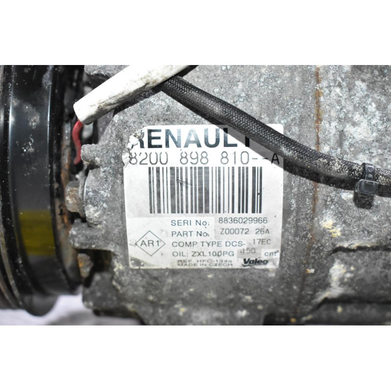 Κομπρεσέρ Aircondition A/C Renault Laguna / Megane / Scenic 1.5 K9K 2005-2020 8200898810-A (Γνήσιο)