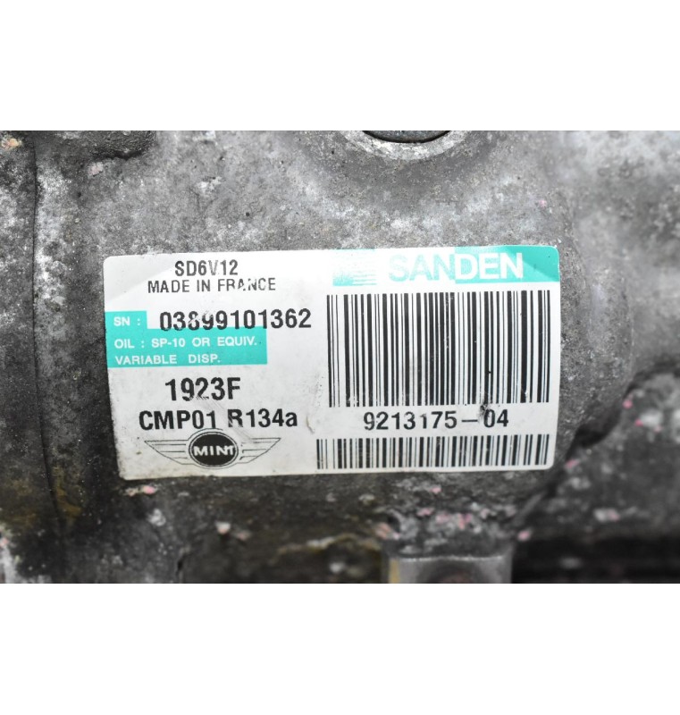 Κομπρεσέρ Aircondition - A/C Mini Cooper SD 2.0D N47C20A 2010-2016 9213175-04