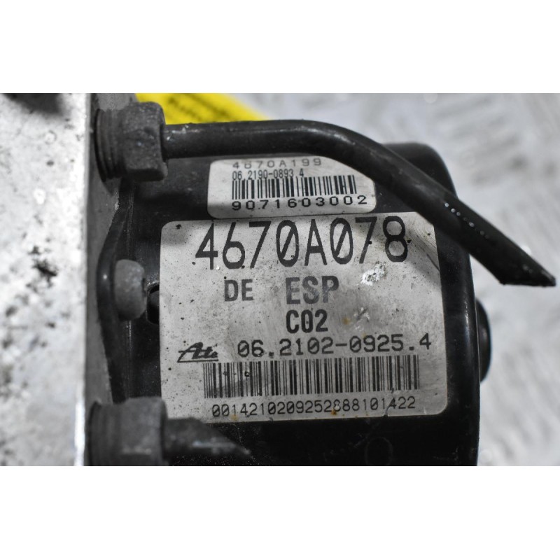 Μονάδα ABS Mitsubishi Grandis 2003-2013 4670A078 4670A199 00401617D0